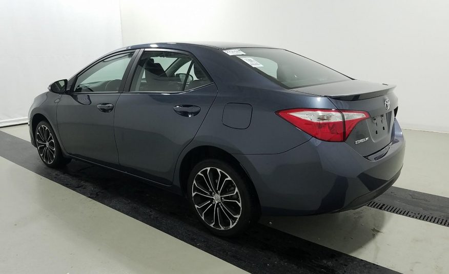 2016 Toyota COROLLA S PLUS