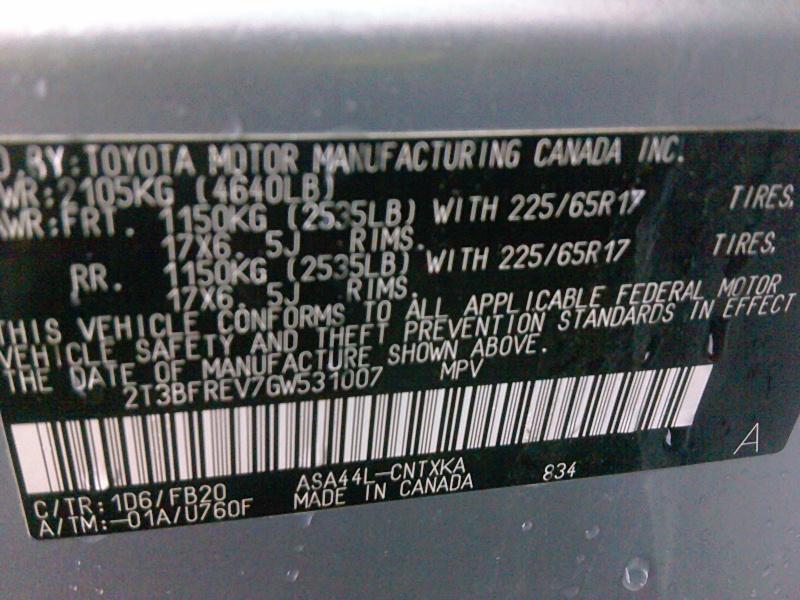 2016 Toyota RAV4 AWD LE