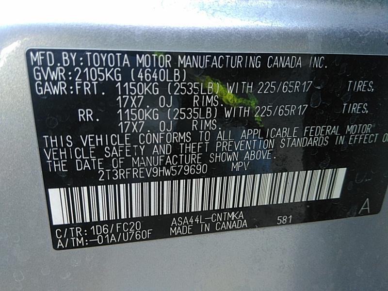 2017 Toyota RAV4 AWD XLE