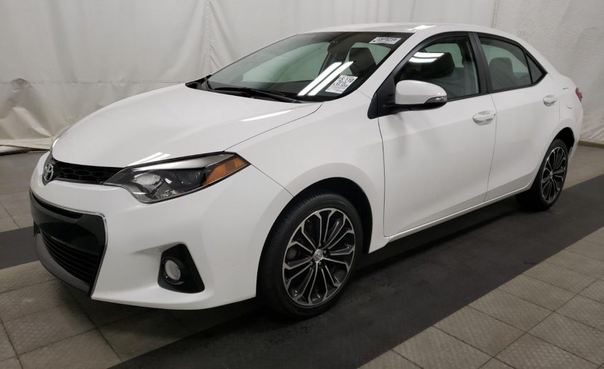 2016 Toyota COROLLA S PLUS