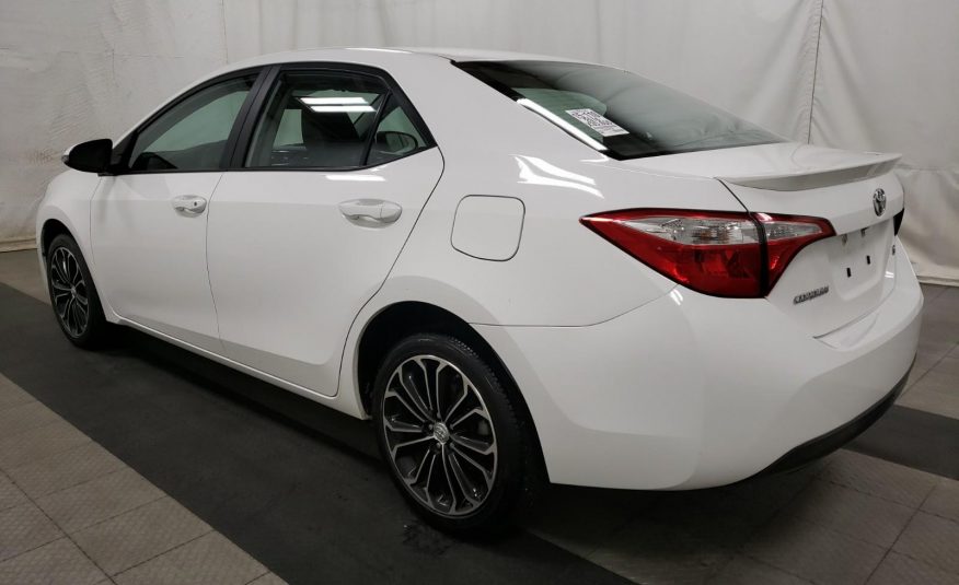 2016 Toyota COROLLA S PLUS