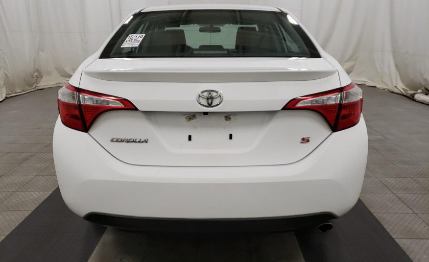 2016 Toyota COROLLA S PLUS