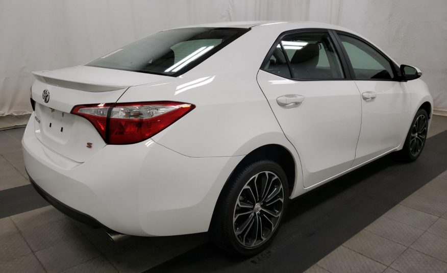 2016 Toyota COROLLA S PLUS