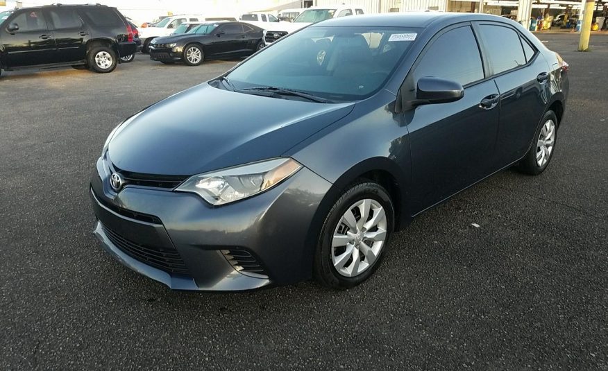 2015 Toyota COROLLA LE