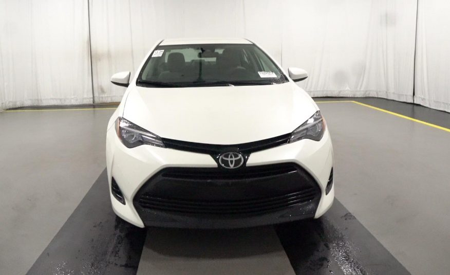 2017 Toyota COROLLA LE