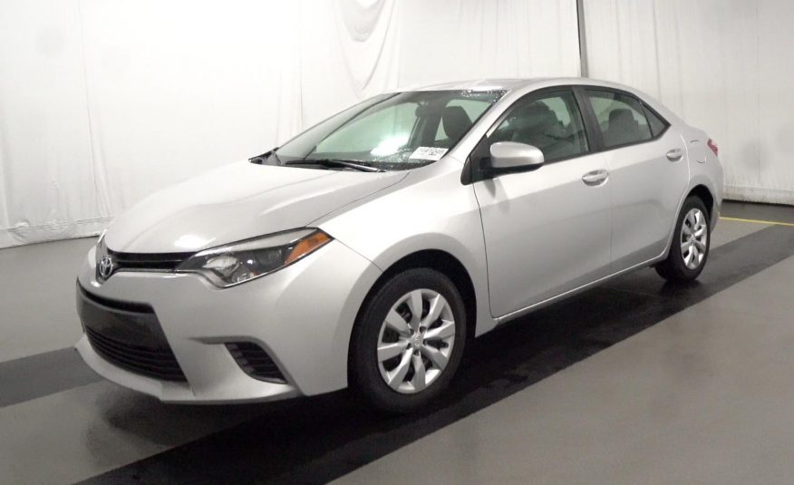 2016 Toyota COROLLA LE