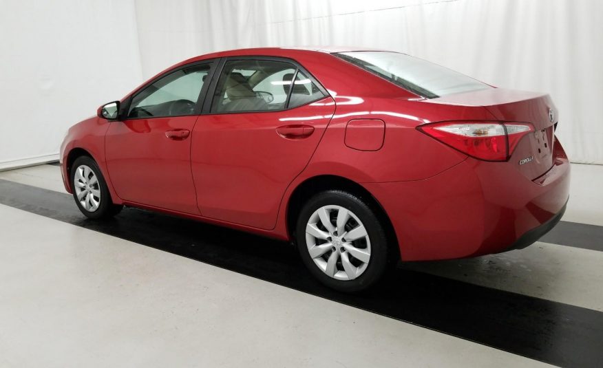 2016 Toyota COROLLA LE