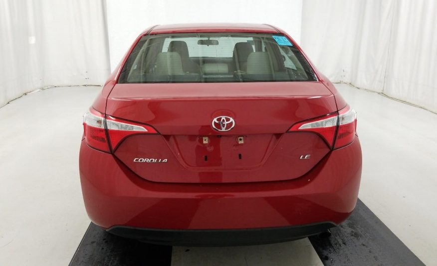 2016 Toyota COROLLA LE