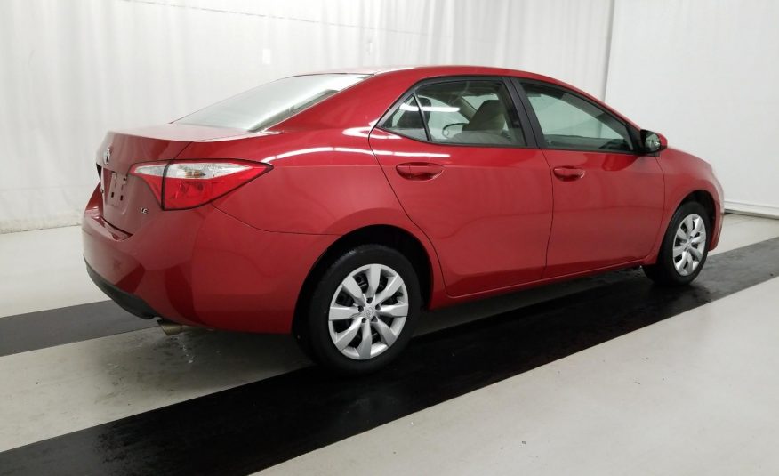 2016 Toyota COROLLA LE