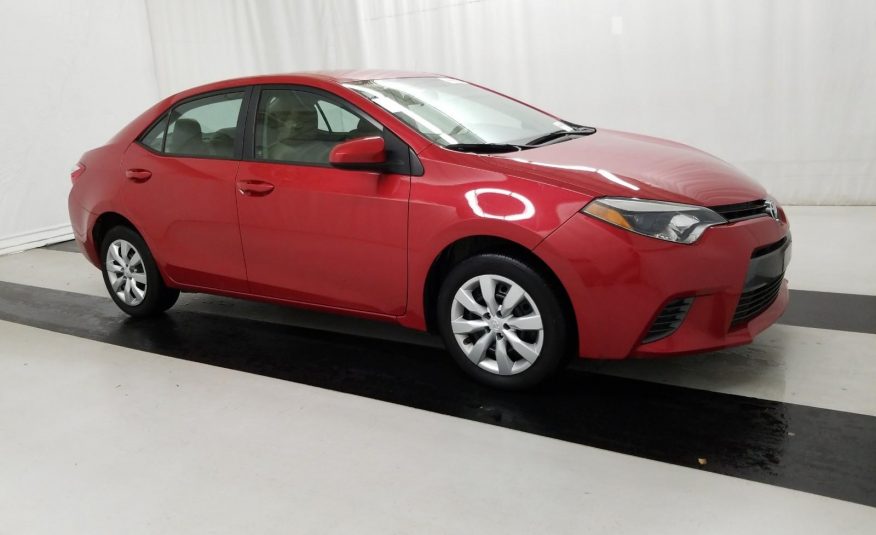 2016 Toyota COROLLA LE