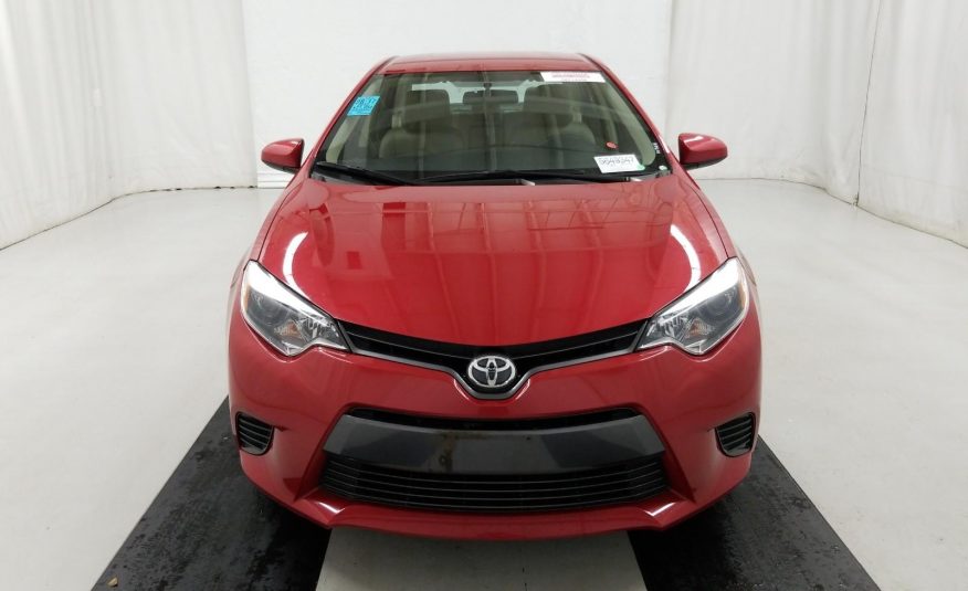 2016 Toyota COROLLA LE