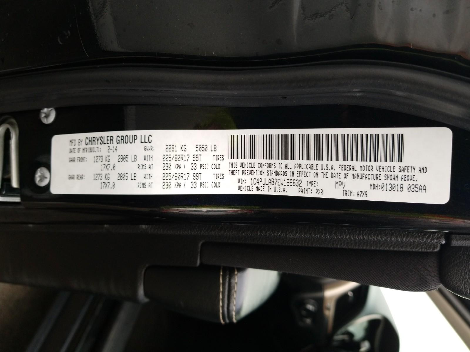 2014 Jeep CHEROKEE FWD 4C SPORT