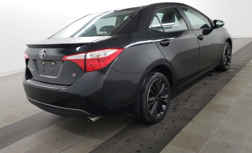 2015 Toyota COROLLA S PLUS