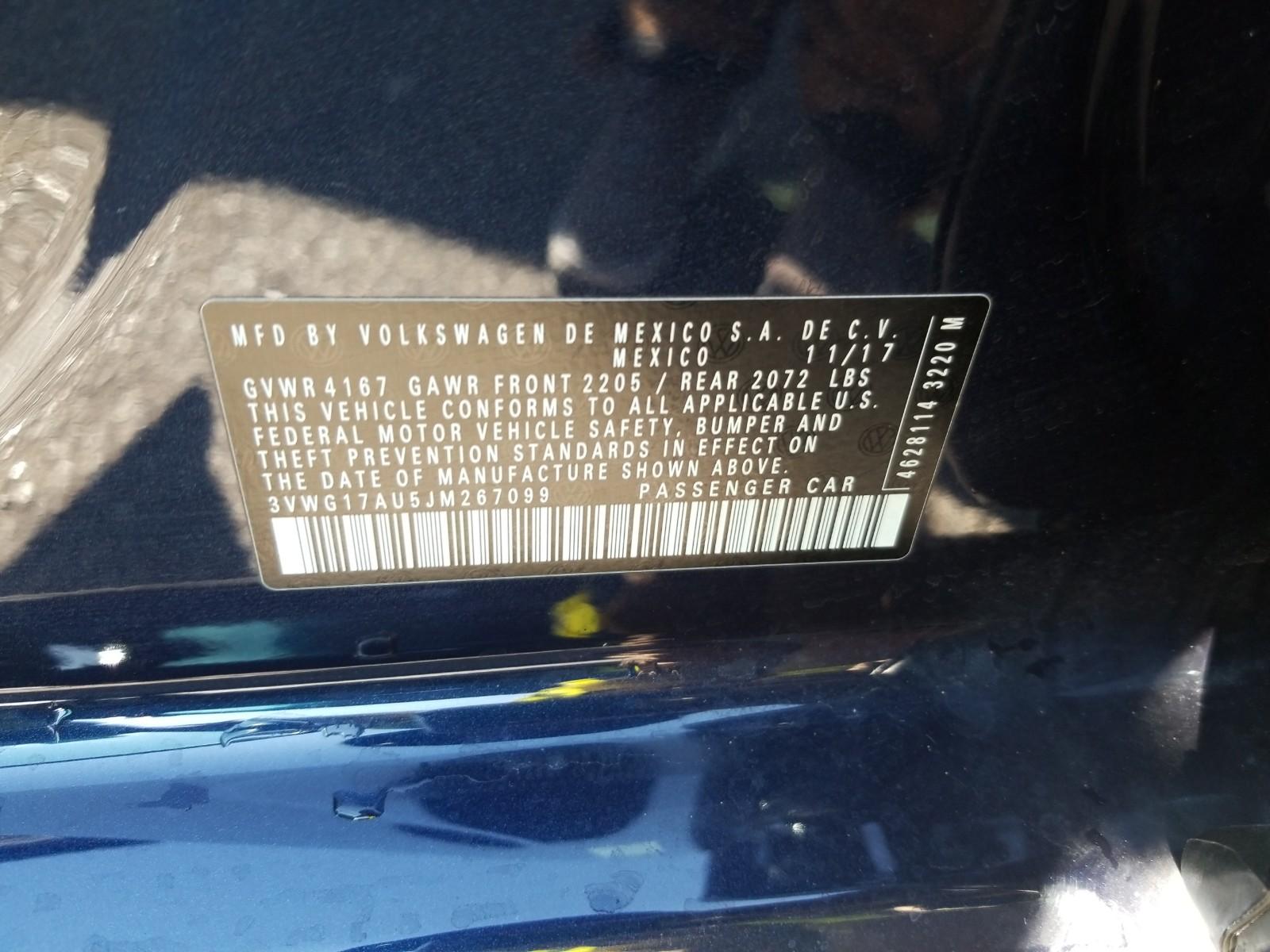 2018 Volkswagen GOLF S