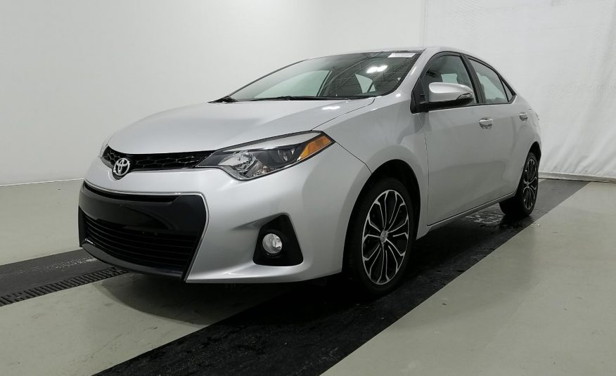 2016 Toyota COROLLA S PLUS