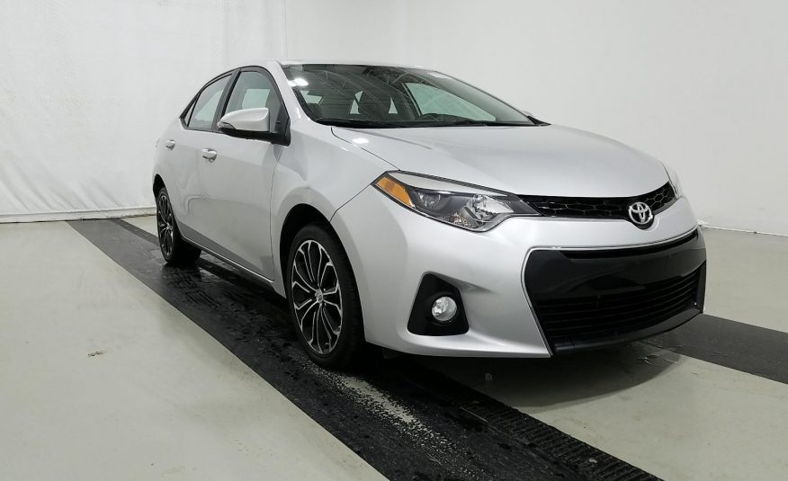 2016 Toyota COROLLA S PLUS