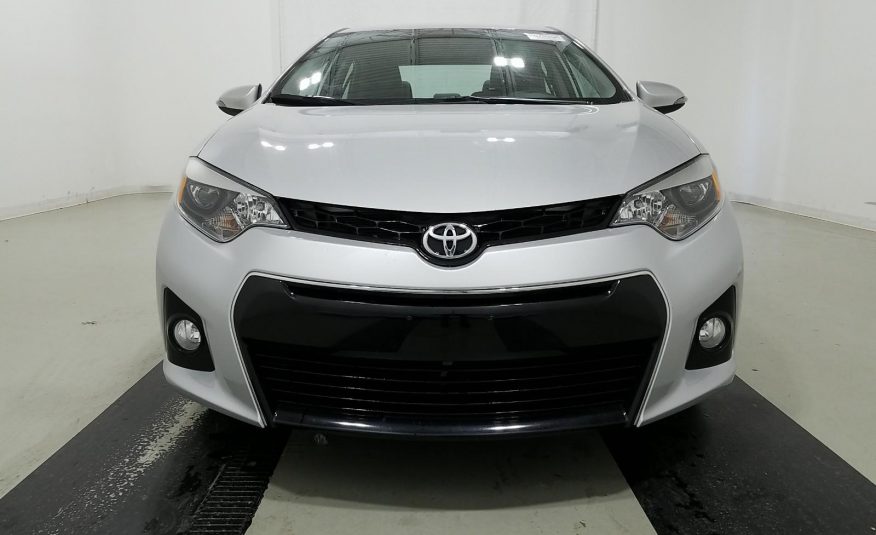 2016 Toyota COROLLA S PLUS