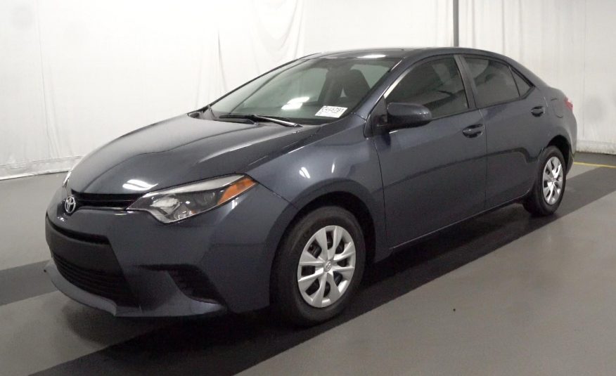 2016 Toyota COROLLA L