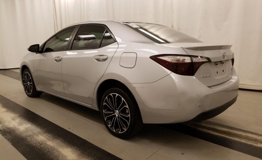 2016 Toyota COROLLA S PLUS